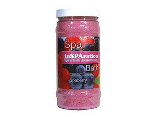 inSPAration Spa & Bath Aromatherapy Crystals | Spaberry | 19oz Jar | 751