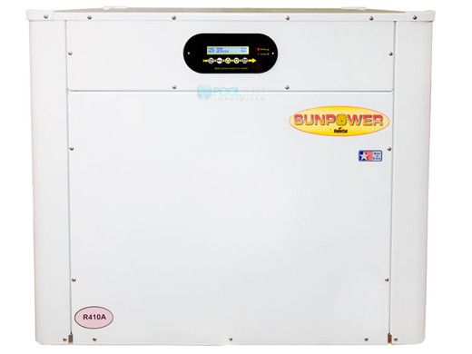 AquaCal SunPower SP05 Heat Pump Hybrid Spa Heater With Installation Kit | Single Phase 230V 60HZ | SP05ARDSWCK SP05ARDSWPM
