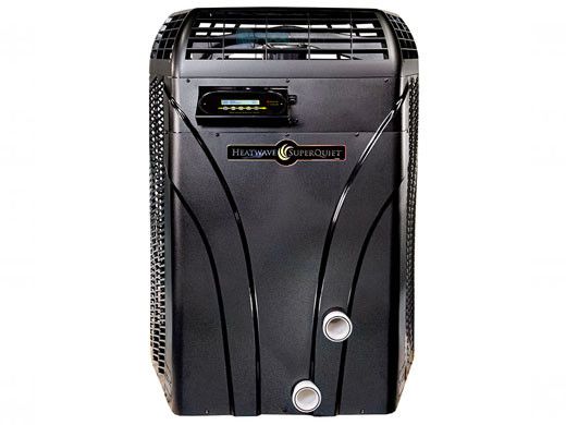 AquaCal HeatWave SuperQuiet SQ125 Heat Pump | 101K BTU Titanium Heat Exchanger | Single Phase 208-230V 60HZ | SQ125AHDSBNP SQ125AHDSBPB
