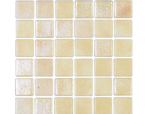 National Pool Tile Tribeca 1x1 Glass Tile, Sand Non Skid