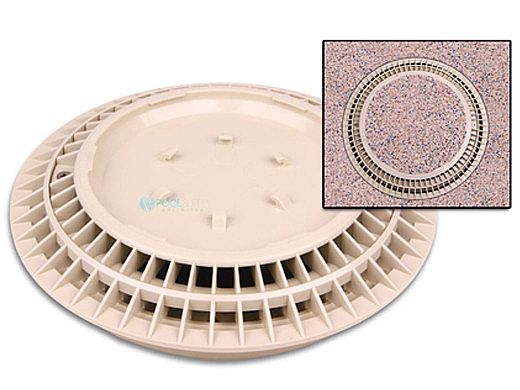 Color Match 8" Round VGB Pebble Top Drain Cover | Bone | 8-PTD-106A