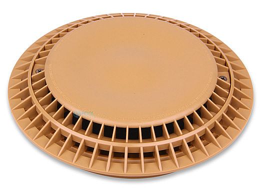 Color Match 8" Anti-Entrapment VGB Drain Cover | Tan | 8-AV-108A