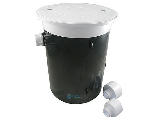 CMP AquaLevel Automatic Water Leveler for New Construction Only | Square Gray Lid & Collar | 25504-301-000