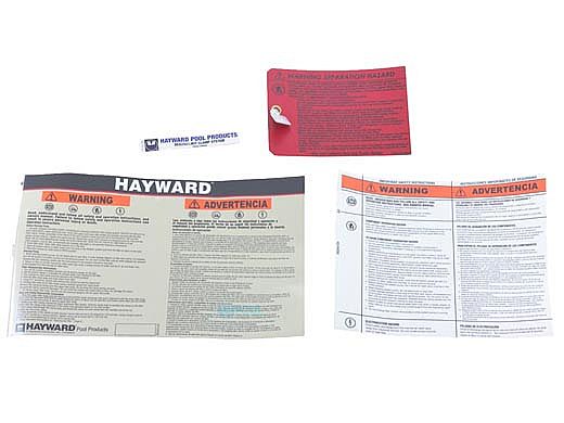 Hayward Label Pack | DEX2420LA6PAK