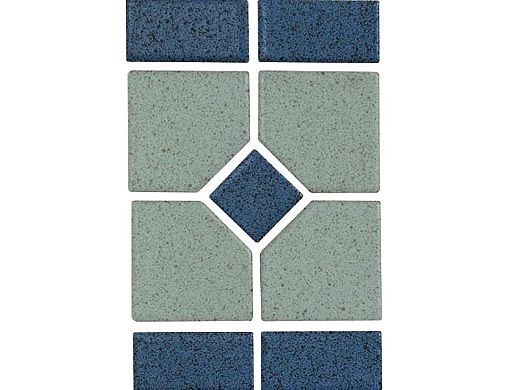 National Pool Tile Grace Series Pool Tile | Azure | GRACE-AZURE