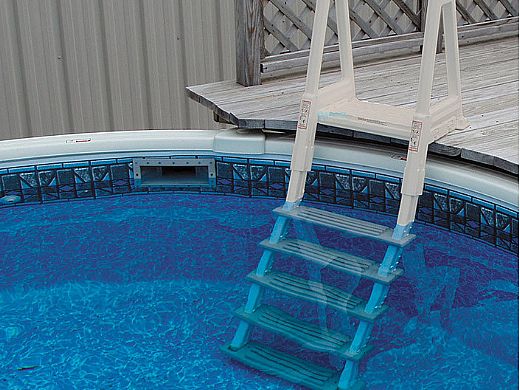 confer 6000x heavy duty resin in pool deck ladder
