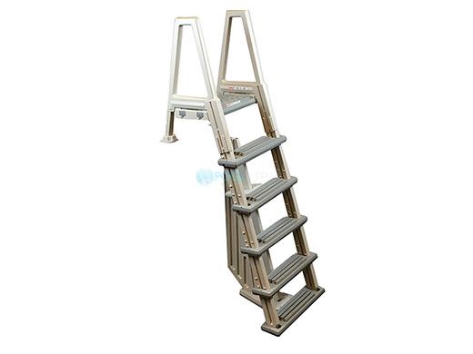 Confer Plastics Heavy Duty In-Pool Ladder with Barrier | Pool to Deck | 6000X