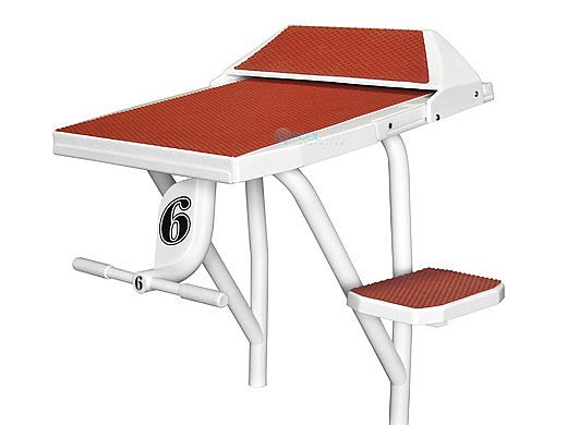 SR Smith Velocity Dual Post Standard Starting Platform with TrueTread and Track Start | VELO-DP-TS-TA