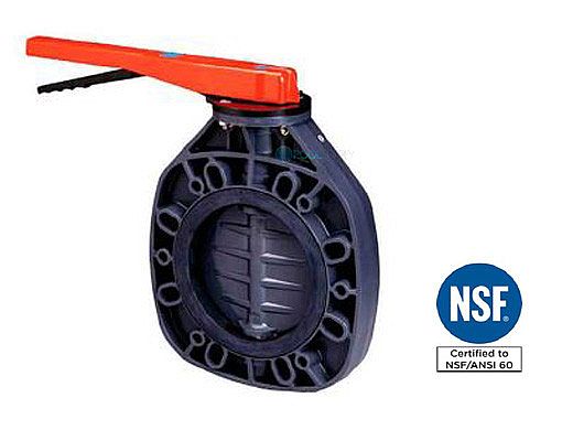 Fluidra USA 2"- 2 1/2" Butterfly Valve 150 PSI Viton Seal & Stainless Shaft | 16713