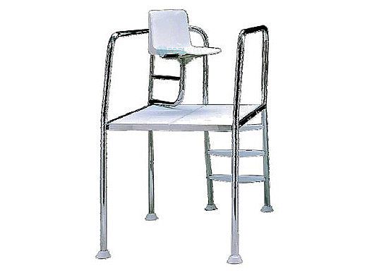 Fluidra USA Life Guard Mid Chair Height 5' | Stainless Steel | 15674