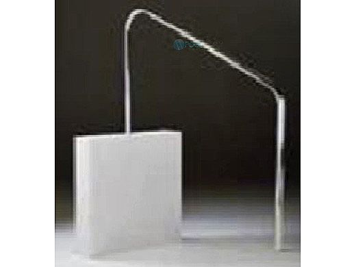 Fluidra USA 36" Deck Mounted Hand Rail | 1.7" O.D. x .49 | Stainless Steel | 07686