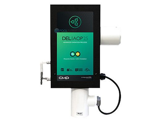 DEL AOP S Ozone + UV Sanitation for Residential Pools | 25,000 Gallons | 120V/240V | SEC-50-01