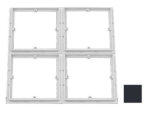 AquaStar 18"x18" Flat Frame | Black | 18FR102