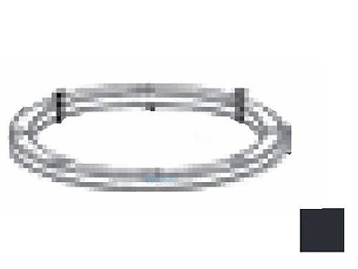 AquaStar 8" Vinyl Clamping Ring and Gasket Replacement Kit | Black | 8VK102