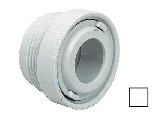 AquaStar Choise 1.5" Extender with Eyeball & Nut with .5" Orifice | Clear | ASD100C