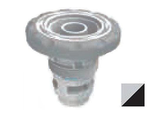 AquaStar Aqua Thunder Jet Barret with Rubber Over-Mold | WAVE Logo Rubber Overmold | Black & Light Gray | ATB0302A-7