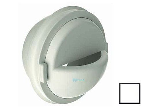 AquaStar Slotted Orifice Eyeball and Nut | White | END101