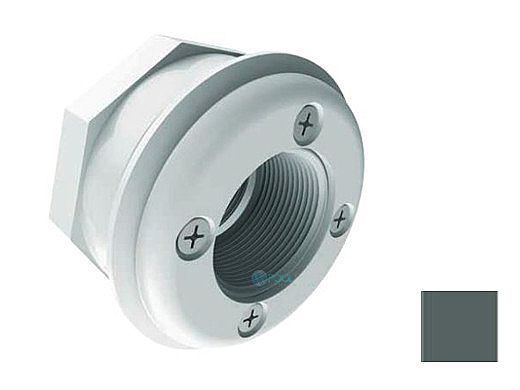 AquaStar 4 Screw Vinyl Fitting | Dark Gray | ES140805