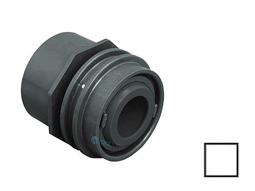 AquaStar Choice Flush Mount Return/Water Barrier with 1.5" Socket | Clear | JE3100