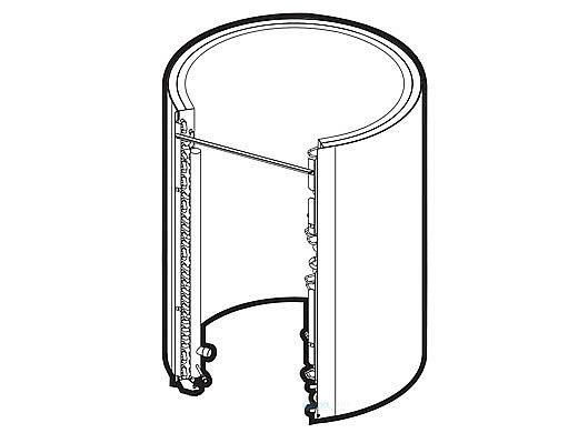 Hayward HeatPro Heat Pump Bent Coil with Guard | HPX24024241