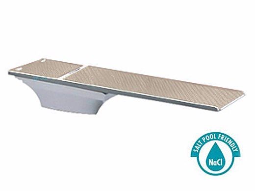 SR Smith Flyte-Deck ll Stand with TrueTread Board Complete | 8' Radiant White with Tan Top Tread | 68-207-7382T