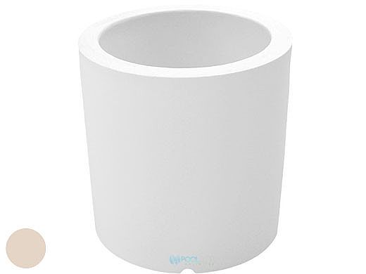 Ledge Lounger Affinity Collection Outdoor Round Planter | Small 23" W x 24" H | Cloud | LL-AF-P-24RD-CL