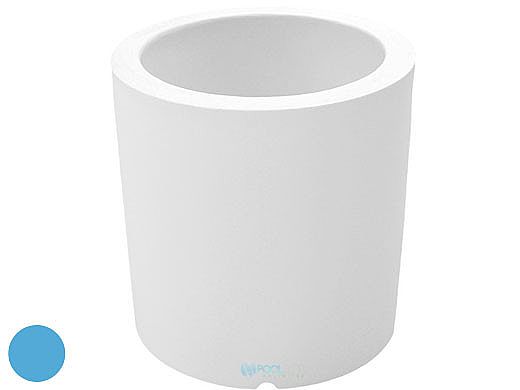 Ledge Lounger Affinity Collection Outdoor Round Planter | Large 35" W x 36" H | Light Blue | LL-AF-P-36RD-LB