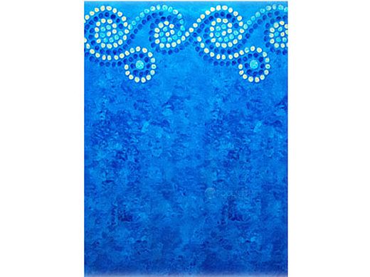 Blue Lagoon 21' Round 15 Mil Thickness E-Z Clip Pool Liner | 52" and 54" Wall Heights | 3000 Series - Standard Duty (SD) | 5-2100 LAGOON 2