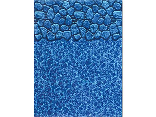 Pebble Springs 15' Pebble Round 15 Mil Thickness E-Z Clip Liner | 52" and 54" Wall Heights | 3000 Series - Standard Duty (SD) | 5-1500 PEBBLE 2