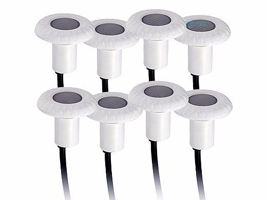 SR Smith Kelo Color RGB LED Underwater Pool Light | 7W 12V 80' Cord | 8 Light Bulk Pack | KLED-C-80-PK8