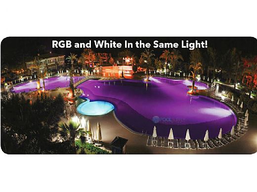 J&J Electronics ColorSplash LXG-W Series RGB + White LED Pool Lamp | 12V | LPL-P2-RGBW-12