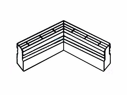 Deck-O-Drain 90 Degree Bend | Gray | 2812112
