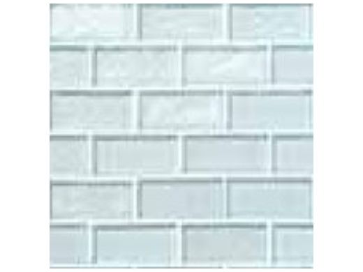 National Pool Tile Sea Ice Series 1x2 Glass Tile | Icecap | ICE-CLEAR1X2