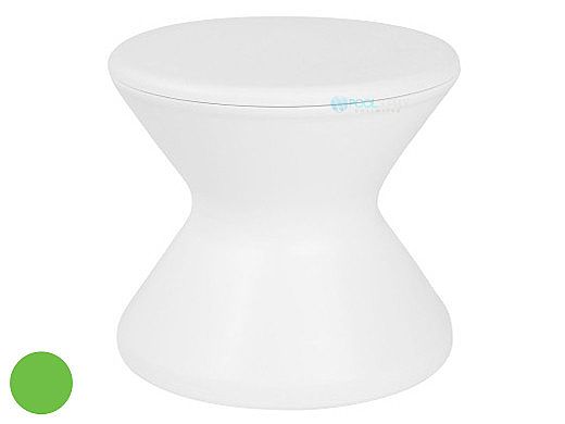 Ledge Lounger Signature 22" Side Table + Lid | Lime Green | LL-SG-ST-22LNH-LG