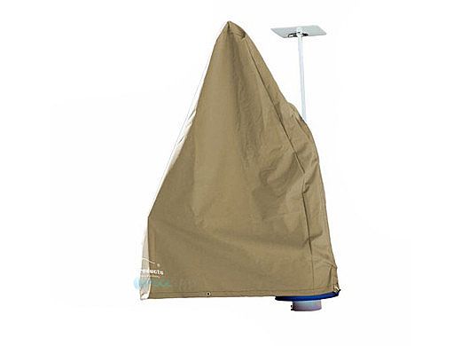Aqua Creek Revolution/Titan 600 Lockable Lift Cover Compatible with Solar Charger | Tan | F-720SSC-T