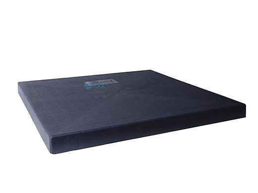 DiversiTech 2" Ecopad Black Plastic Pad | 36"X36"X2" | EP3636-2 BP ECOPAD