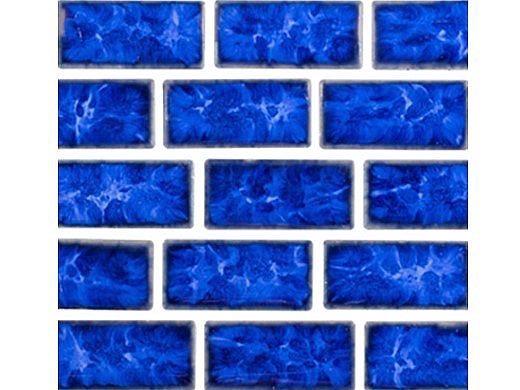 National Pool Tile Tropics 1x2 Series | Cobalt | TRO-COBALT BRK