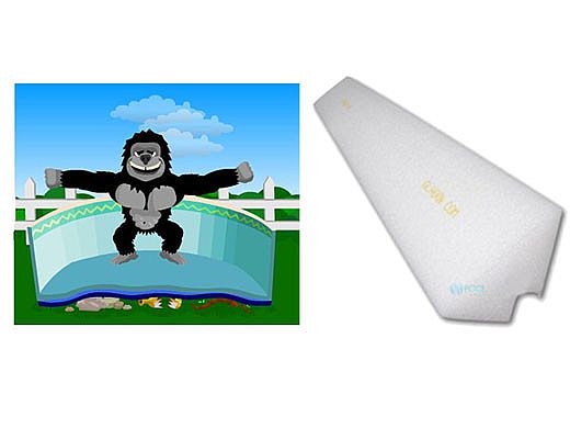 21' x 41' Oval Gorilla Pad and Cove Kit | 56210