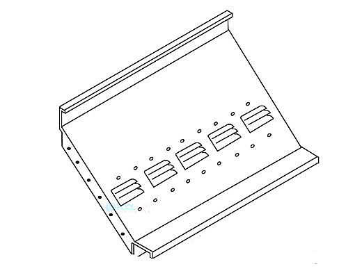 Pentair MegaTherm 715 Flue Collector Sweep Sheet | 10533903