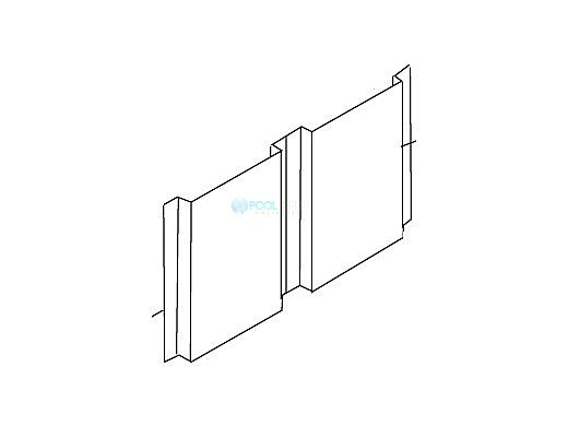 Pentair MegaTherm 1670 Front Tile Heat Shield/Spacer | 10547904