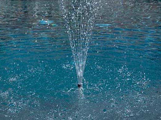 Pentair In-Floor formerly A&A Manufacturing SplashDown Complete 22" Crystal Spray | Dark Gray | 554281 | 581223