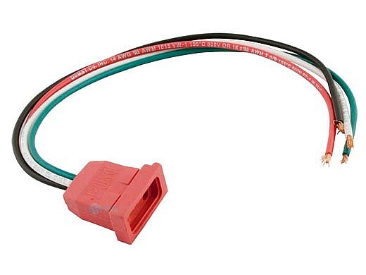 HydroQuip MJJ Receptacle Pump 14/4 2-Speed 9" Red | 09-0022C-A