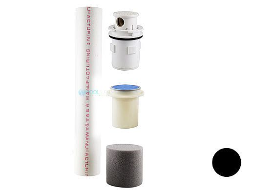 Pentair In-Floor formerly A&A Manufacturing G4V Complete Head with Protecta Foam | Black | 565407 | 221004