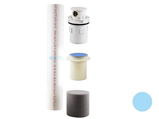 Pentair In-Floor formerly A&A Manufacturing G4V Complete Head with Protecta Foam | Euro Blue | 565466 | 221005