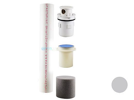 Pentair In-Floor formerly A&A Manufacturing G4V Complete Head with Protecta Foam | Light Gray | 567681 | 221002