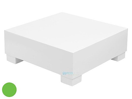 Ledge Lounger Affinity Collection Sectional | Endcap Piece | Lime Green | LL-AF-S-EC-LG