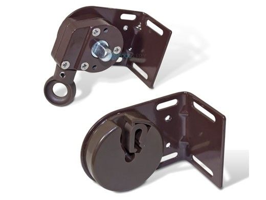 Coolaroo Cordless Crank Kit | Left Side Mount | Brown | Z 13-CKLBR