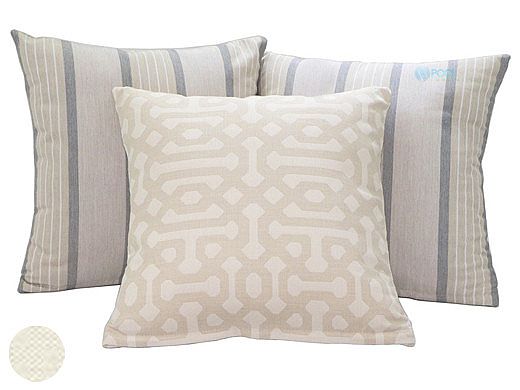 Ledge Lounger Essentials | 18" Square Throw Pillow | Standard Fabric Oyster | LL-TP-S1818-STD-4642