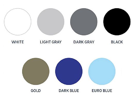 A&A AVSC Drain Color Change Insert | Dark Gray | 553801