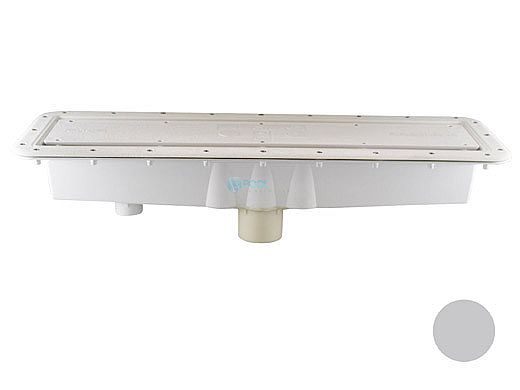 Pentair In-Floor formerly A&A Manufacturing AVSC Vinyl Single with Hydro Drain | Light Gray | 558354 | 284272